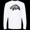Unisex Gold Soft Touch Long Sleeve T-Shirt Thumbnail