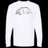 Unisex Gold Soft Touch Long Sleeve T-Shirt Thumbnail