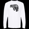 Unisex Gold Soft Touch Long Sleeve T-Shirt Thumbnail