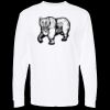 Unisex Gold Soft Touch Long Sleeve T-Shirt Thumbnail
