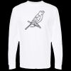 Unisex Gold Soft Touch Long Sleeve T-Shirt Thumbnail