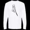 Unisex Gold Soft Touch Long Sleeve T-Shirt Thumbnail