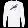 Unisex Gold Soft Touch Long Sleeve T-Shirt Thumbnail