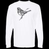 Unisex Gold Soft Touch Long Sleeve T-Shirt Thumbnail