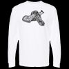 Unisex Gold Soft Touch Long Sleeve T-Shirt Thumbnail
