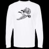 Unisex Gold Soft Touch Long Sleeve T-Shirt Thumbnail