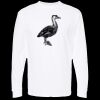 Unisex Gold Soft Touch Long Sleeve T-Shirt Thumbnail