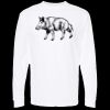 Unisex Gold Soft Touch Long Sleeve T-Shirt Thumbnail