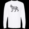 Unisex Gold Soft Touch Long Sleeve T-Shirt Thumbnail
