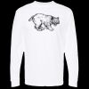 Unisex Gold Soft Touch Long Sleeve T-Shirt Thumbnail