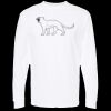 Unisex Gold Soft Touch Long Sleeve T-Shirt Thumbnail