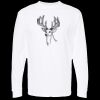 Unisex Gold Soft Touch Long Sleeve T-Shirt Thumbnail