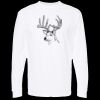 Unisex Gold Soft Touch Long Sleeve T-Shirt Thumbnail