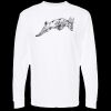 Unisex Gold Soft Touch Long Sleeve T-Shirt Thumbnail