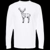 Unisex Gold Soft Touch Long Sleeve T-Shirt Thumbnail