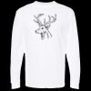 Unisex Gold Soft Touch Long Sleeve T-Shirt Thumbnail