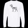 Unisex Gold Soft Touch Long Sleeve T-Shirt Thumbnail