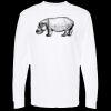 Unisex Gold Soft Touch Long Sleeve T-Shirt Thumbnail
