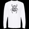 Unisex Gold Soft Touch Long Sleeve T-Shirt Thumbnail
