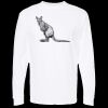 Unisex Gold Soft Touch Long Sleeve T-Shirt Thumbnail