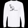 Unisex Gold Soft Touch Long Sleeve T-Shirt Thumbnail