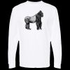 Unisex Gold Soft Touch Long Sleeve T-Shirt Thumbnail