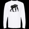 Unisex Gold Soft Touch Long Sleeve T-Shirt Thumbnail