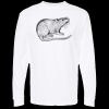 Unisex Gold Soft Touch Long Sleeve T-Shirt Thumbnail