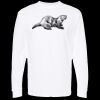 Unisex Gold Soft Touch Long Sleeve T-Shirt Thumbnail