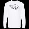 Unisex Gold Soft Touch Long Sleeve T-Shirt Thumbnail