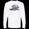 Unisex Gold Soft Touch Long Sleeve T-Shirt Thumbnail