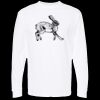 Unisex Gold Soft Touch Long Sleeve T-Shirt Thumbnail