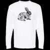 Unisex Gold Soft Touch Long Sleeve T-Shirt Thumbnail