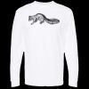 Unisex Gold Soft Touch Long Sleeve T-Shirt Thumbnail