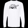 Unisex Gold Soft Touch Long Sleeve T-Shirt Thumbnail