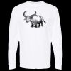 Unisex Gold Soft Touch Long Sleeve T-Shirt Thumbnail