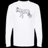 Unisex Gold Soft Touch Long Sleeve T-Shirt Thumbnail