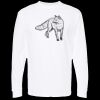 Unisex Gold Soft Touch Long Sleeve T-Shirt Thumbnail