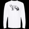 Unisex Gold Soft Touch Long Sleeve T-Shirt Thumbnail