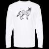 Unisex Gold Soft Touch Long Sleeve T-Shirt Thumbnail