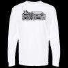 Unisex Gold Soft Touch Long Sleeve T-Shirt Thumbnail