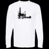 Unisex Gold Soft Touch Long Sleeve T-Shirt Thumbnail
