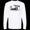 Unisex Gold Soft Touch Long Sleeve T-Shirt Thumbnail