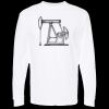 Unisex Gold Soft Touch Long Sleeve T-Shirt Thumbnail
