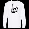 Unisex Gold Soft Touch Long Sleeve T-Shirt Thumbnail