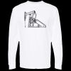 Unisex Gold Soft Touch Long Sleeve T-Shirt Thumbnail