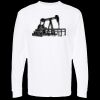 Unisex Gold Soft Touch Long Sleeve T-Shirt Thumbnail