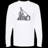 Unisex Gold Soft Touch Long Sleeve T-Shirt Thumbnail