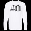 Unisex Gold Soft Touch Long Sleeve T-Shirt Thumbnail