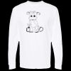 Unisex Gold Soft Touch Long Sleeve T-Shirt Thumbnail